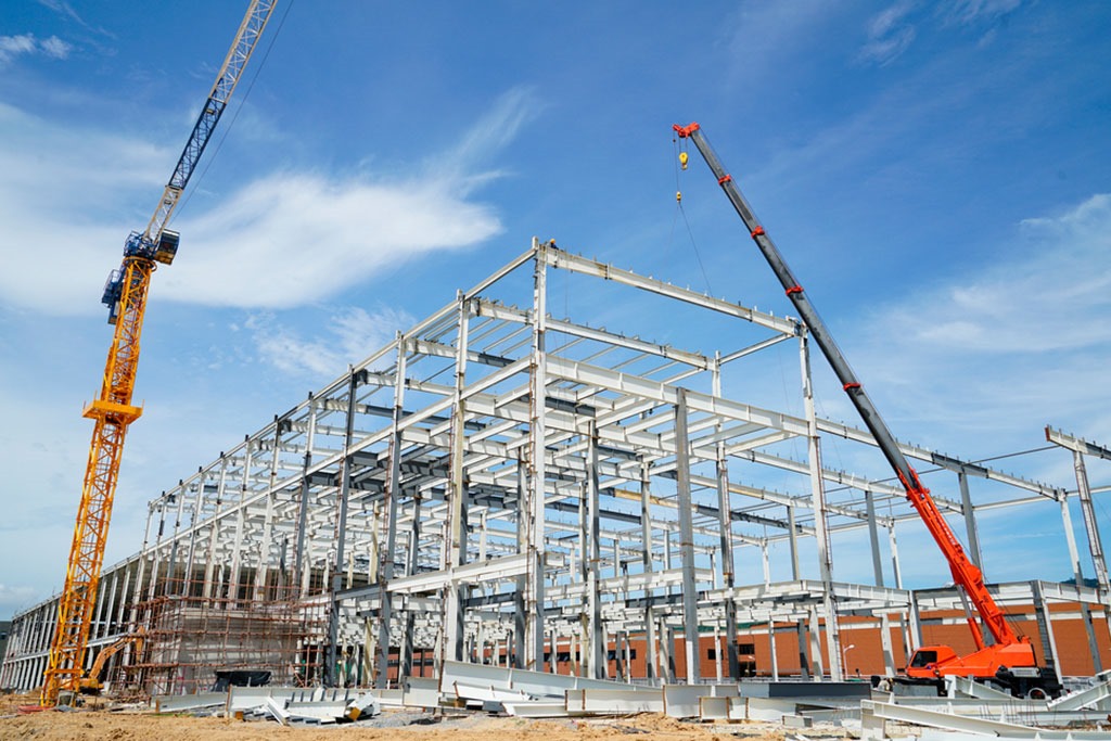 Montaje de estructura metálica